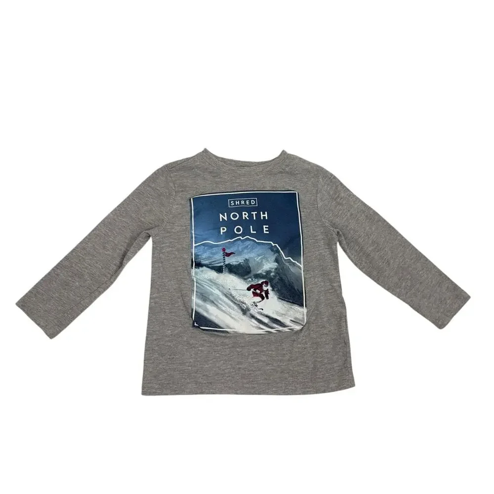 Cat & Jack Old Navy Bundle (5) Long Sleeve Casual Shirts Size Youth 4/5